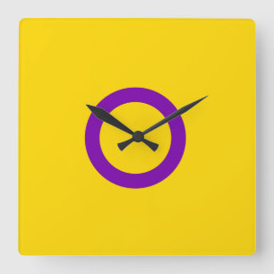 INTERSEX STOLZ QUADRATISCHE WANDUHR