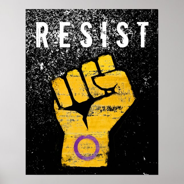 Intersex Stolzfaust Poster (Vorne)