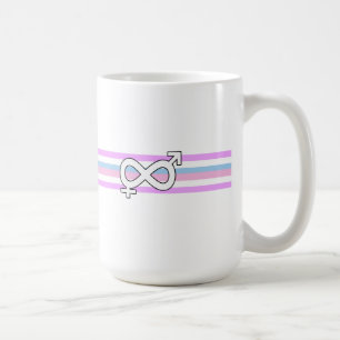 Intersex-Stolzflagge Kaffeetasse
