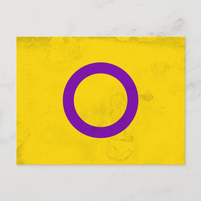 intersexuell postkarte (Vorderseite)