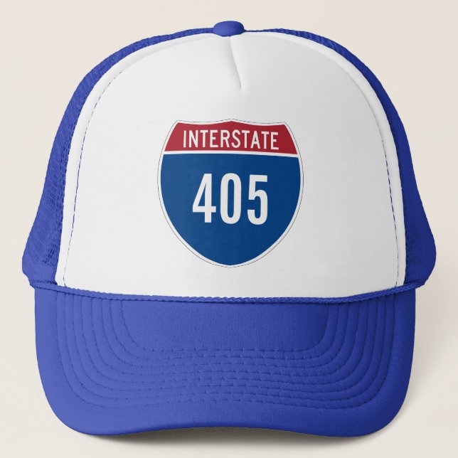 Interstate 405 truckerkappe (Vorderseite)