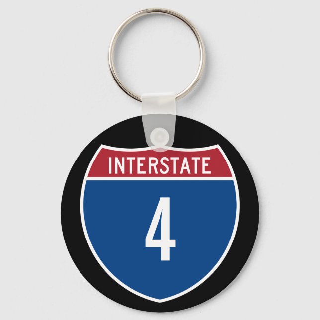 Interstate 4 schlüsselanhänger (Vorderseite)