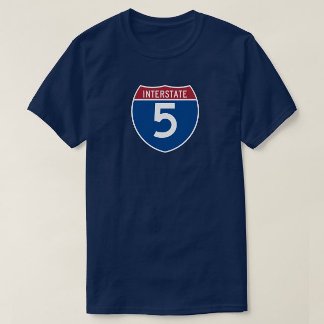 INTERSTATE 5 T - Shirt (Design vorne)