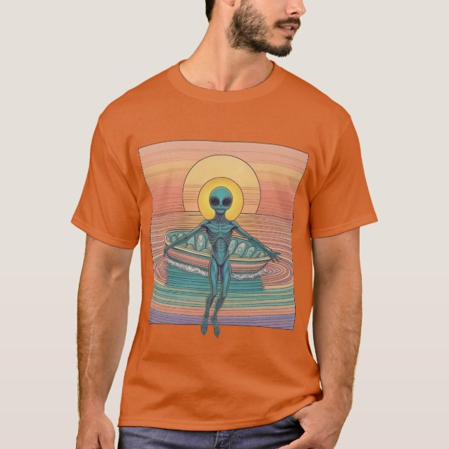 Interstellar Ankunft T-Shirt (Vorderseite)