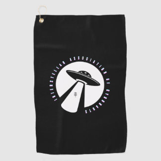Interstellar Association of Gyronauts Disk Towel Golfhandtuch