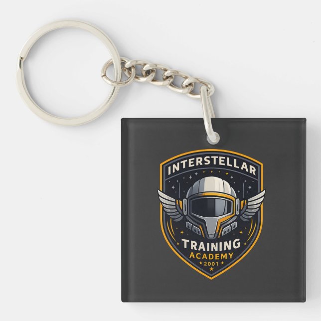 Interstellar Training Academy Emblem Keychain  Schlüsselanhänger (Vorderseite)