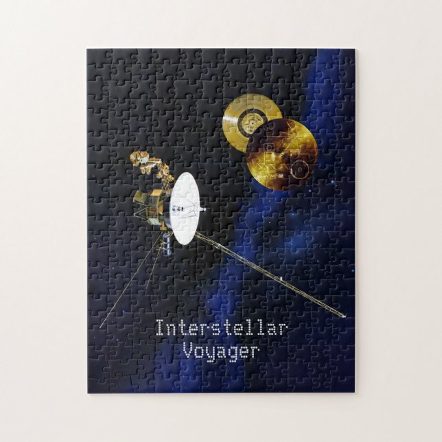 Interstellare Voyager Raumsonde (Vertikal)