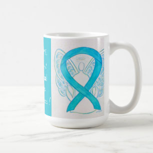 Interstitielle Cystitis Awareness Ribbon Angel Tas Kaffeetasse