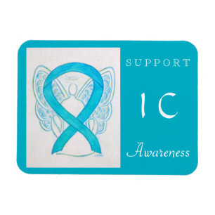 Interstitielle Cystitis (IC) Awareness Angel Magne Magnet