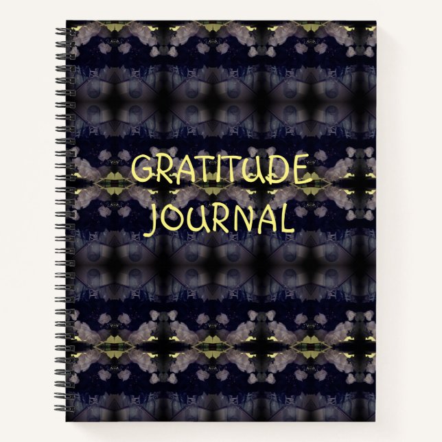 Intertwitter Rose Petals Gratitude Journal (Devant)