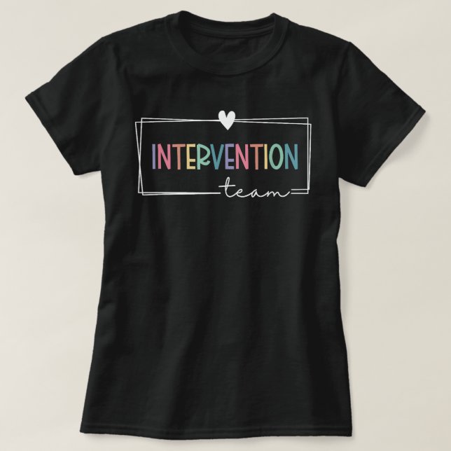 Interventionstrainer T-Shirt (Design vorne)