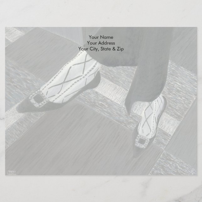 Interview Shoes Briefkopf (Vorderseite)