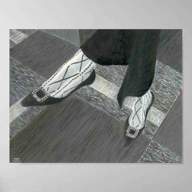 Interview Shoes Poster (Vorne)
