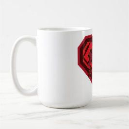 Interwoven Heart of Love Kaffeetasse