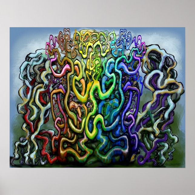 Interwoven Obsession Poster (Vorne)