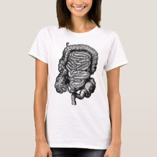 INTESTINS DIAGRAM VINTAG T-Shirt