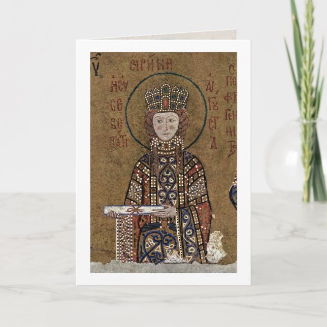 Inthronisierte Mary mit Christus durch Karte (Vorderseite)