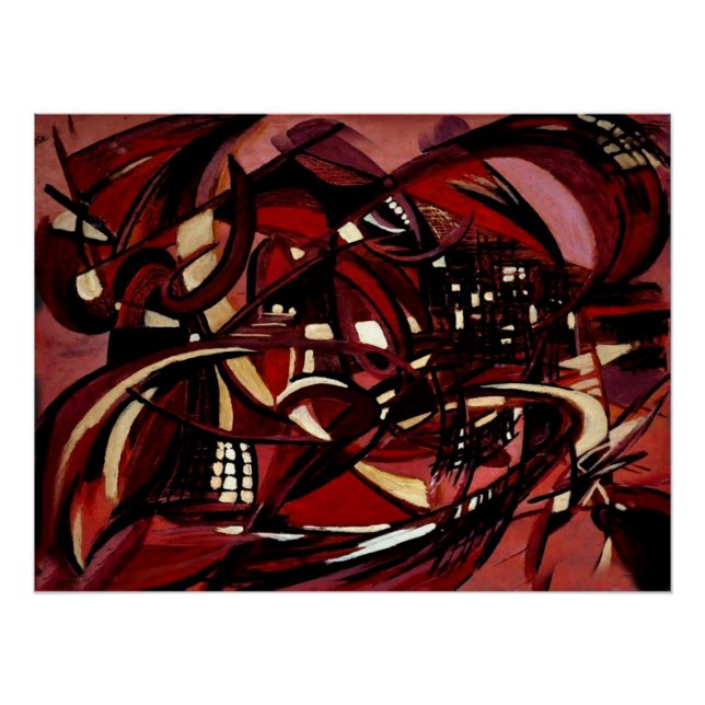 "Intimate Still Life with Incident", Glossy Poster (Vorderseite)