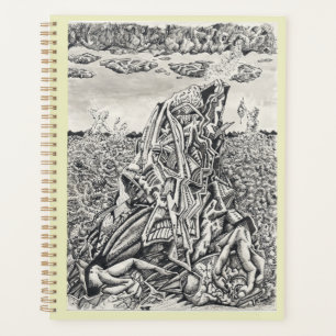 Intimidation, dessin d'encre