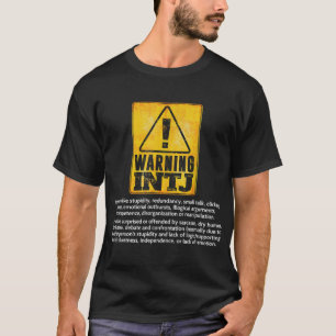 INTJ Personality Type stellt Denkerinnen Frauen vo T-Shirt