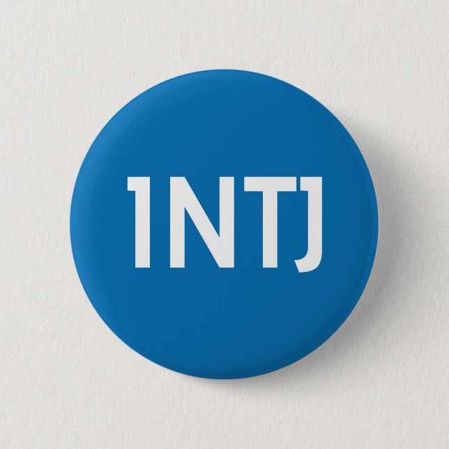INTJ Teammitglied-Knopf Button (Vorderseite)