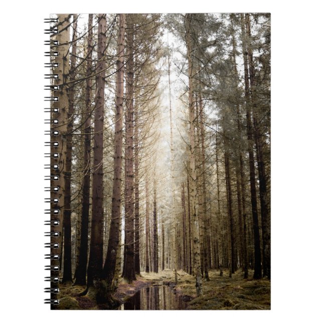 INTO THE FOREST NOTIZBLOCK (Vorderseite)