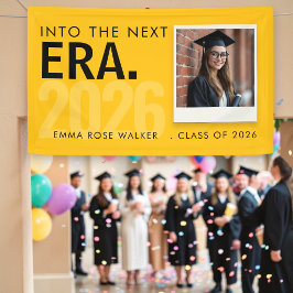 Into the Next Era PHOTO Graduation Banner