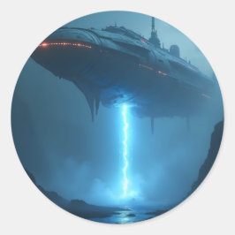 Into the Void -  Runder Aufkleber