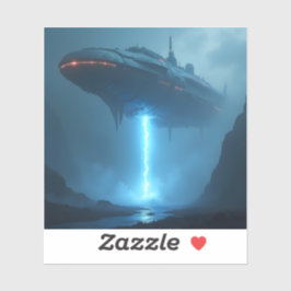 Into The Void - Square Vinyl  Aufkleber