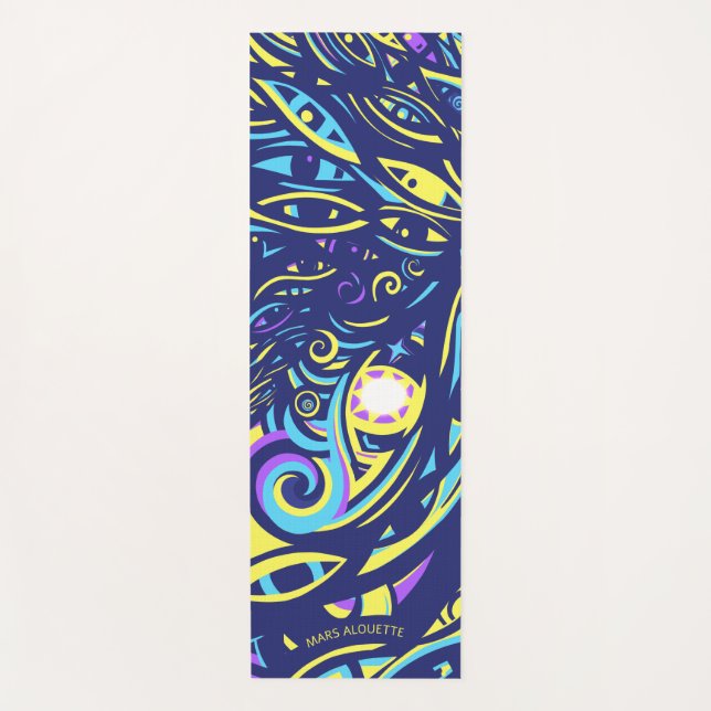 Into the Vortex Yogamatte (Vorderseite)