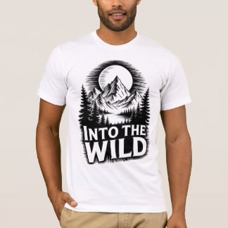 Into the Wild Logo-Design T-Shirt