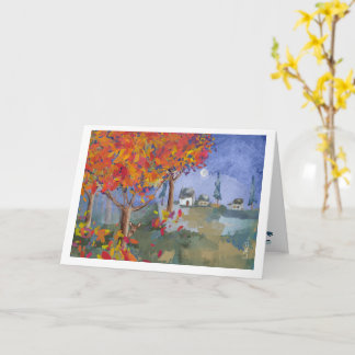 Into the Woods - Carte de voeux pliée