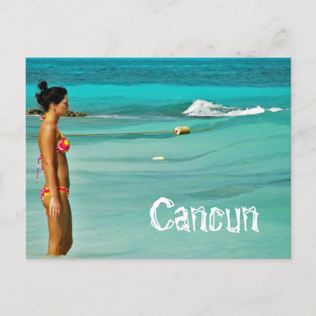 intotheblue, Cancun Postkarte (Vorderseite)