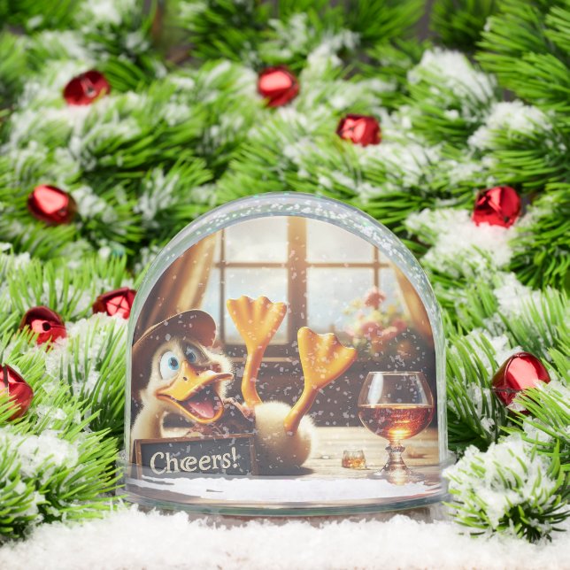INTOXICATED DUKE SNOW GLOBE (Noël)