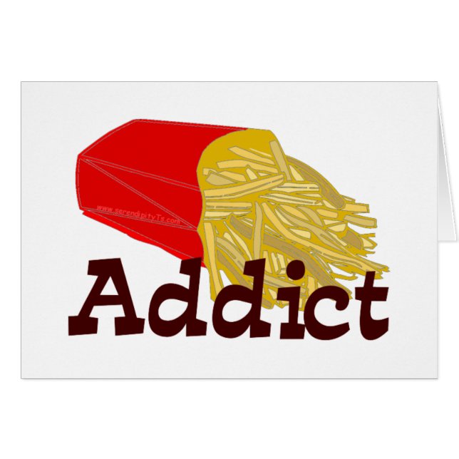 Intoxiqué de pommes frites (Devant horizontal)