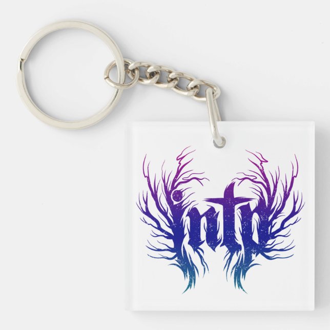 INTP-Persönlichkeit Typ des wahrnehmungsfähigen Lo Schlüsselanhänger (Vorderseite)