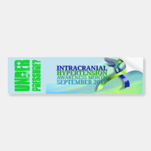 Intracranial Bluthochdruck-Bewusstseins-Monat 2017 Autoaufkleber