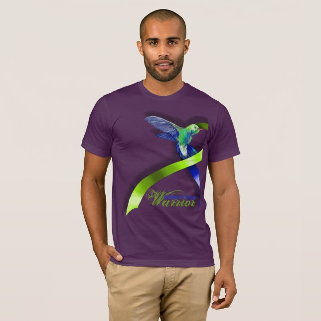 Intracranial Bluthochdruck-Krieger u. T-Shirt (Vorne ganz)