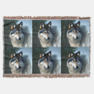 Intrépide Loup De L'Arctique, Jetez Une Couverture