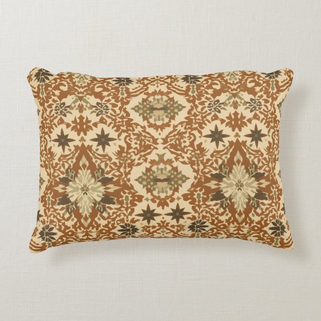 Intricate Bohemian Ethnic Dekokissen (Vorderseite)