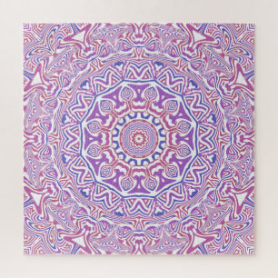Intricate Fette Groovy Boho Hippie Abstrakte Manda