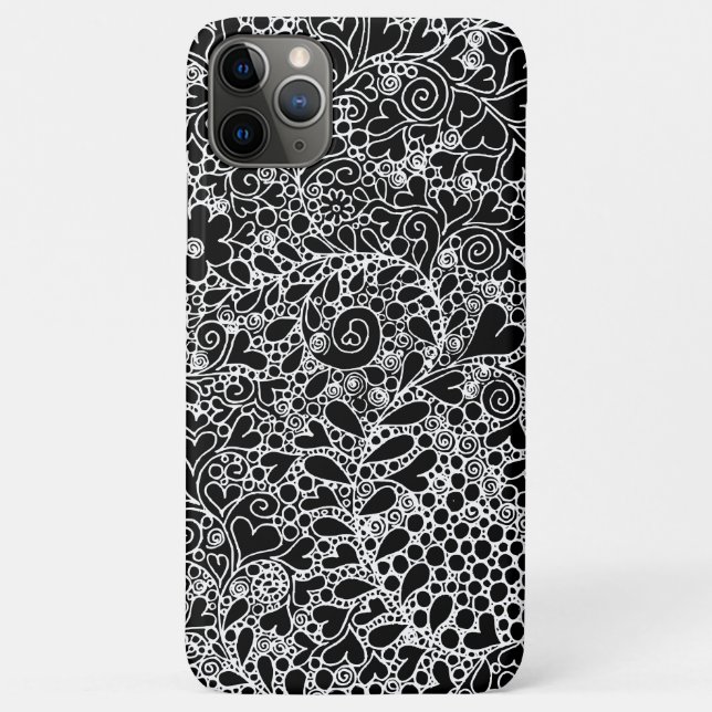 Intricate Floral Design iPhone / iPad case (Rückseite)