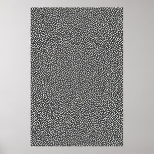 Intricate Geometrisches Wiederholmuster Poster