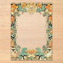 Intricate Motif Filigree Foto oder Invite Overlay Acryleinladungen