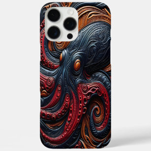 Intricate Octopus: Kunst in Bewegung iPhone 16 Pro Max Hülle