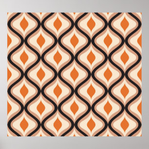 Intricentierte Ornamente: Abstraktes Nahtloses Des Poster