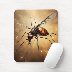 Intrictive Flügel: Das Moskito Fraktal Art Mousepad