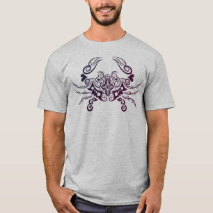 Intrigantes, ornamentales Mandala-Krebs-Design T-Shirt