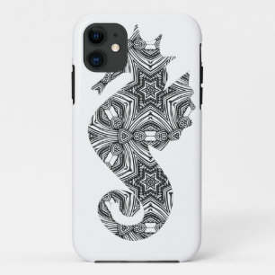 Intrigierende Seepferdchen-Kunstseite für Erwachse Case-Mate iPhone Hülle