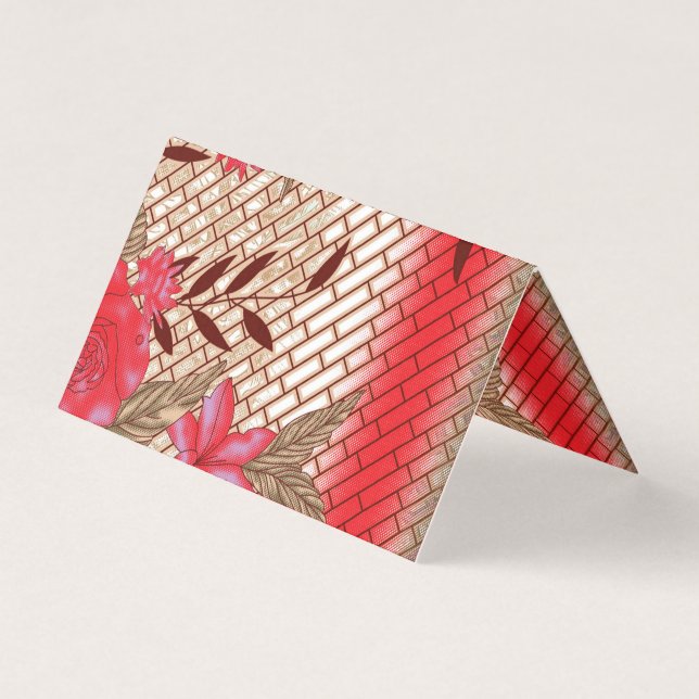 Intrikates Stoffdesign mit Blumenmuster (Vorderseite)